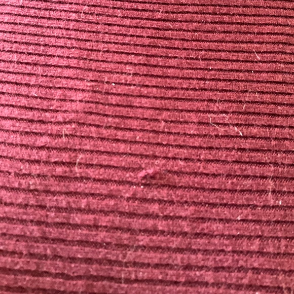 For the Republic large burgundy sweater w/high neck - Picture 5 of 6